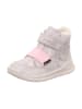 superfit Lauflernschuh BREEZE in Silber/Rosa
