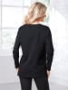 Sieh an! Langarmshirt in schwarz