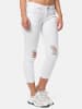 Tazzio Jeans "F111" - Skinny Fit - in Weiß