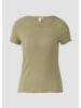 QS T-Shirt in 7297_helles olivgrün