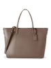 Lazarotti Bologna Leather Shopper Crossbody Tasche Leder 31 cm in taupe