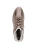 Caprice Sneaker in TAUPE METALLIC