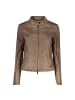 Desigual Braun Grün Polyurethan Damen Jacke