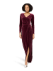 Vera Mont Abendkleid langarm in Wild Ruby