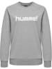 Hummel Sweatshirt Raglanärmel Hmlgo Damen in GREY MELANGE