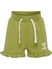 Hummel Shorts Hmldream Ruffle Shorts in GREEN OLIVE