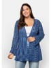 sheego by Joe Browns Cardigan in blau meliert