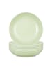 Seltmann Weiden 6er Set Suppenteller Amina ø 21,2 cm in Seladon