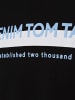 TOM TAILOR Denim T-Shirt in schwarz