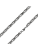 True Rebels Kette aus Edelstahl in gunmetal