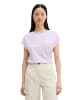Marc O'Polo Gestreiftes T-Shirt regular in Light Purple