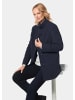 GOLDNER Unentbehrliche Wolljacke mit feinen Details in marine