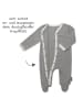 LaLoona Schlafanzug 2er Pack Strampler Pyjama Einteiler - Grau in grau