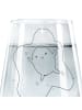 Mr. & Mrs. Panda Trinkglas Spiegelei Ei ohne Spruch in Transparent