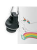 Mr. & Mrs. Panda Trinkflasche Einhorn Regenbogen ohne Spruch in Weiß