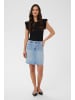 Kaffe Denimrock KAkarla Tight fit in Light Blue Washed Denim