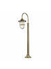 Licht-Erlebnisse Wegeleuchte (B)25 x (L)25 x (H)62 cm in Messing Antik