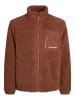Jack & Jones Teddyfell Jacke in Brandy Brown