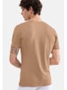 Sloggi Unterhemd / Shirt Kurzarm SLG Base in Weiß / beige