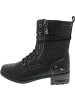 Mustang Schnürstiefel Schwarz