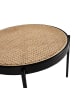 Angel Cerdá Couchtisch 2111 in Natürlich / Schwarz – (B)66 x (H)40 x (T)66 cm