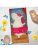 Mr. & Mrs. Panda Badehandtuch Einhorn Ballerina Design ohne Spruch in Weiß