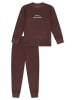 Schiesser Schlafanzug Nightwear in kakaobraun
