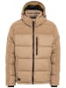 Camel Active Steppjacke mit Cordbesatz in Beige