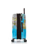 Heys Black Camo 4 Rollen Kofferset 3-teilig mit Dehnfalte world map