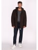 Schmuddelwedda Herren Winterjacke in Dunkelbraun