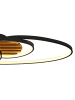 Globo lighting Deckenleuchte "TISHA I" in black