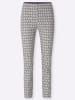 creation L Bengalin-Hose in camel-bleu-bedruckt