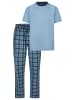 Ammann Schlafanzug Mix & Match in Copen blue