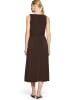 Zero  Midikleid mit Schnalle in Chocolate Plum