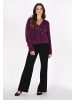 faina Damen Cardigan in Pflaume