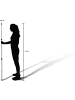 Normani Outdoor Sports Teleskop-Zeltstange 76 - 180 cm Tento in 2 Stück