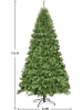 COSTWAY Künstlicher Weihnachtsbaum in Grün