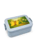 Mr. & Mrs. Panda Bentobox Raupe Schmetterling Design ohne Spruch in Blau Pastell