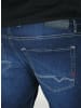 MAC HOSEN Slim Fit Jeans für Herren in blau