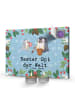 Mr. & Mrs. Panda Adventskalender Pinguin Bester Opi der Welt mit... in Eisblau