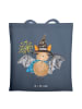 Mr. & Mrs. Panda Shopping Bag Fledermaus Zauberer ohne Spruch in Indigo Blue