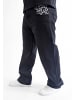 DADA Loose Jeans mit Logodruck Minimal Baggy Pants in Schwarz