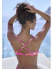 LASCANA Bügel-Bandeau-Bikini-Top in beere-pfirsich