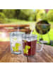 relaxdays 4 x Kindertrinkglas "Dino" in Transparent - 400 ml