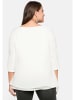 sheego Blusenshirt in offwhite