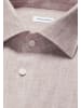 Seidensticker Leinenhemd Regular in Beige