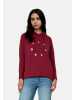 ELBSAND Hoodie 'Daris' in dunkelrot