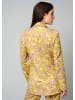 Alba Moda Grafischer Printblazer mit Pattentasche in beige / limette