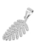 Adeliás Damen Anhänger aus 925 Silber mit Zirkonia in silber