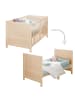 roba Babybett EASY SLEEP 70 x 140 cm - inkl. Matratze 'safe asleep®' - Natur